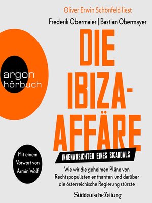 cover image of Die Ibiza-Affäre--Innenansichten eines Skandals (Ungekürzte Lesung)